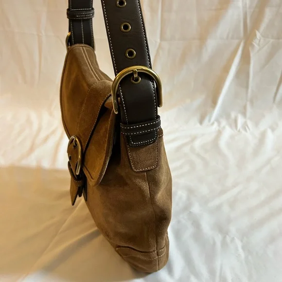 Coach Suede Soho Bag - Picture 5 of 13